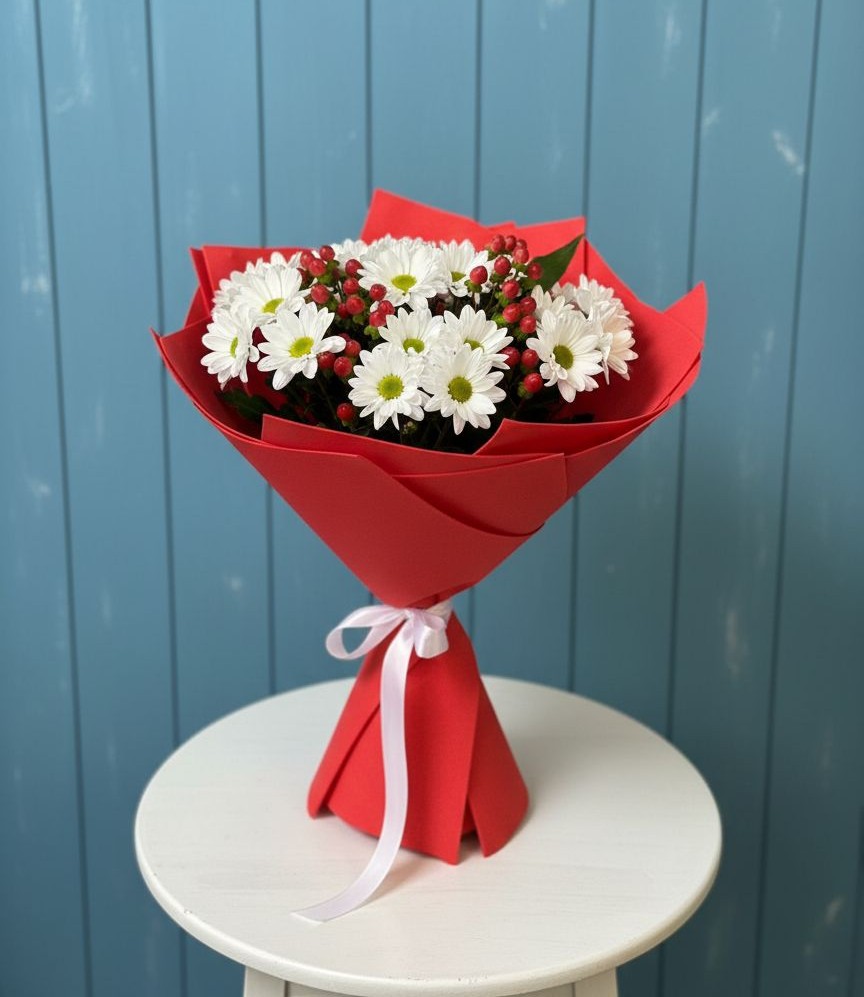 Букет цветов из: Хризантемы в Ивановское