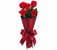 Букет 5 Красных роз Эдлесс Лав в Ивановское