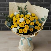 Букет цветов из:  Розы в Ивановское