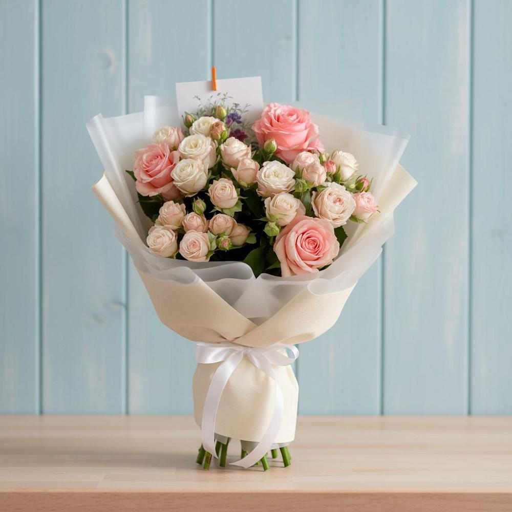 Букет цветов из: Розы в Ивановское