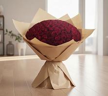 Букет 101 Красная роза в Ивановское