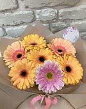Букет цветов из:  Герберы #REPLACE_PRED# Ивановское