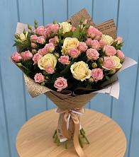 Букет цветов из:  Розы в Ивановское
