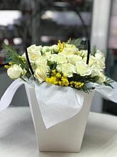 Цветочная композиция из Розы  в Ивановское