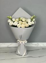 Букет цветов из:  Розы и Лизиантусы #REPLACE_PRED# Ивановское